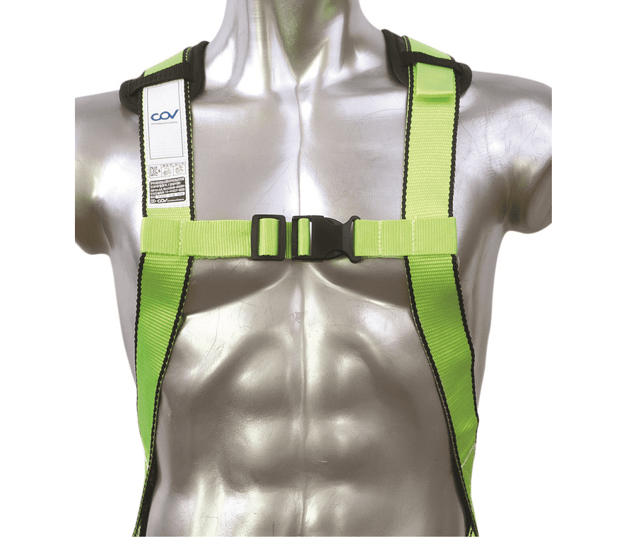 Dây đai an toàn toàn thân COV AL A 1 móc nhôm dây nhún ( không có đai bụng ) - Ảnh 2